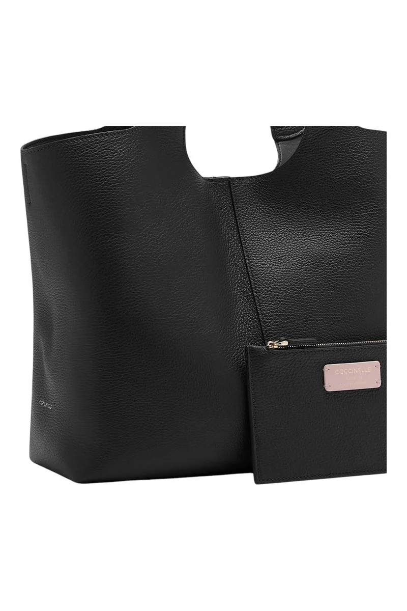 COCCINELLE Black C-Easy Tote Bag Large for Women | Best Price UAE